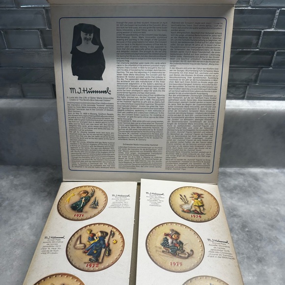 1980 MJ Hummel 10th Annual Decorative Collectable Plate - Picture 2 of 10